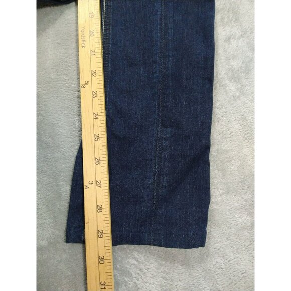 Rag and Bone Jeans Womens 30 Blue Denim Skinny Bootcut Low Rise Stretch Dark - Picture 5 of 9